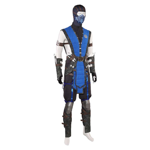 Mortal Kombat Sub-Zero Cosplay Costume For Adult Man Female Halloween Costume