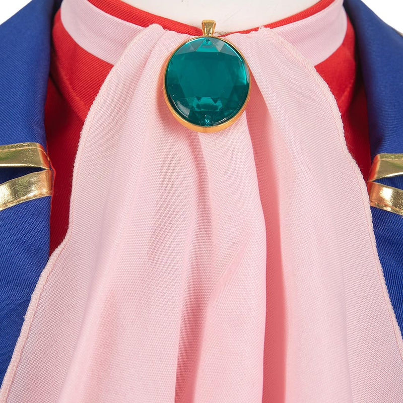Movie Adulte Super Mario Bros Princess Peach Tenue Bleue Cosplay Costume