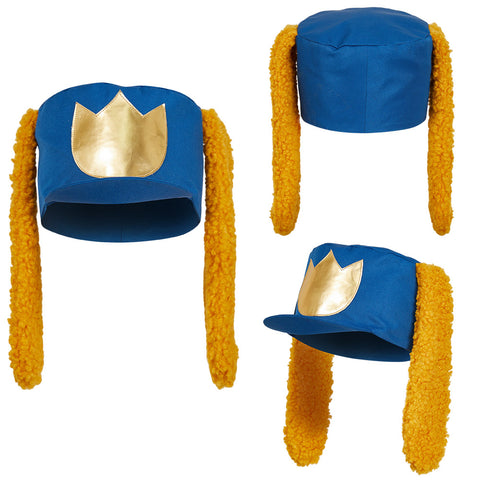 Movie Dog Man hat cosplay cos Cosplay Hat Cap With Ear Costume Accessories Outfits Halloween Carnival Suit