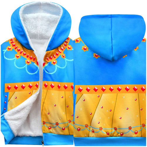 Movie Kids Hoodies Printed Hooded Padded Sweatshirt Casual Streetwear Zip Up Hoodie BoysKidsCostume