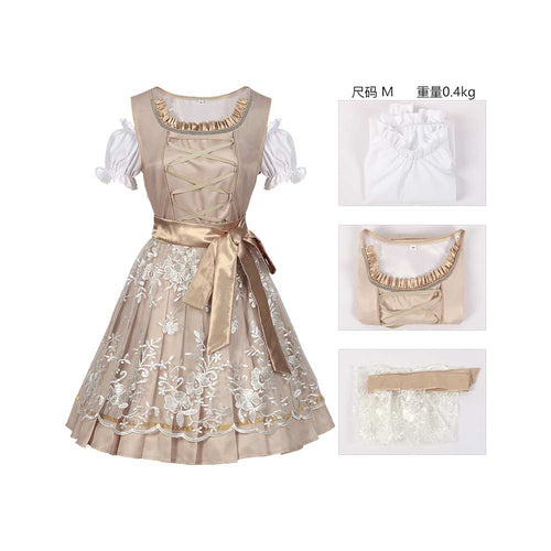 Munich Beer Festival German Bavarian Cosplay Costume Outfits Halloween Carnival Suit