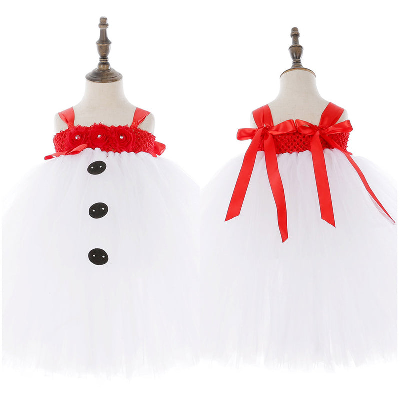 Olaf Snowman Christmas Cosplay Costume Dress Hat Scarf Outfits Halloween Carnival Suit