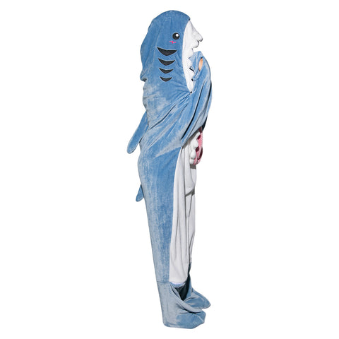 [OLAOLA] Shark sleeping bags, pajamas, blankets, adult shark blankets, sharks, dolphins, stuffed animals, wearable blankets, autumn and winter, warm air conditioning, nap blanket