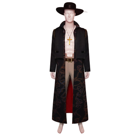 One Piece cosplay costumes Dracule Mihawk Cosplay Costume Outfits Halloween Carnival Suit