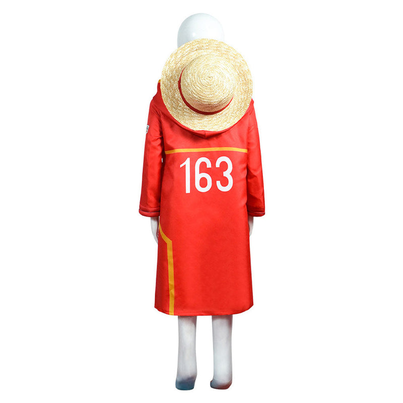 One Piece: Egghead Arc Monkey D. Luffy Kids Boys Cosplay Costume Outfits Halloween Carnival Party Suit BoysKidsCostume