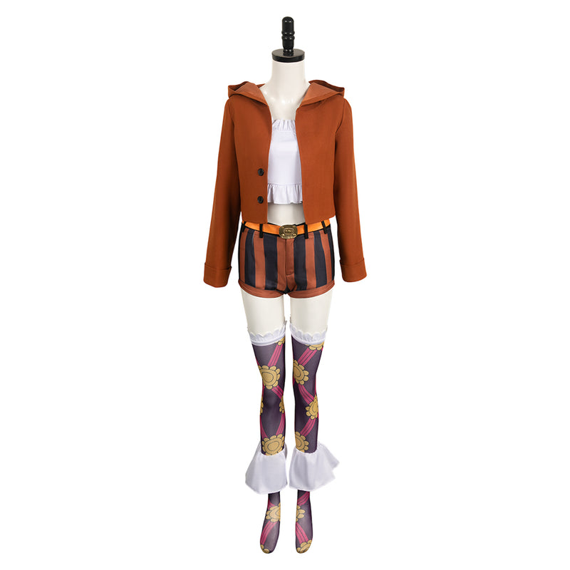 One Piece Jewelry BonneyCosplay Costume Outfits Halloween Carnival Suit cos Bonney cosplay