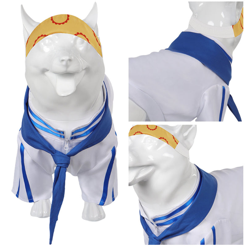 One Piece Koby Pet Cosplay Costume Outfits Halloween Carnival Suit Dog Clothes cos