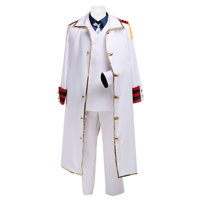 One Piece Monkey D Garp Cosplay Costume  Halloween Carnival Disguise Suit