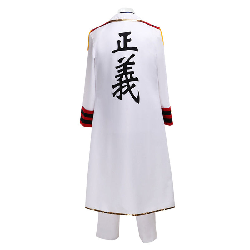 One Piece Monkey D Garp Cosplay Costume  Halloween Carnival Disguise Suit