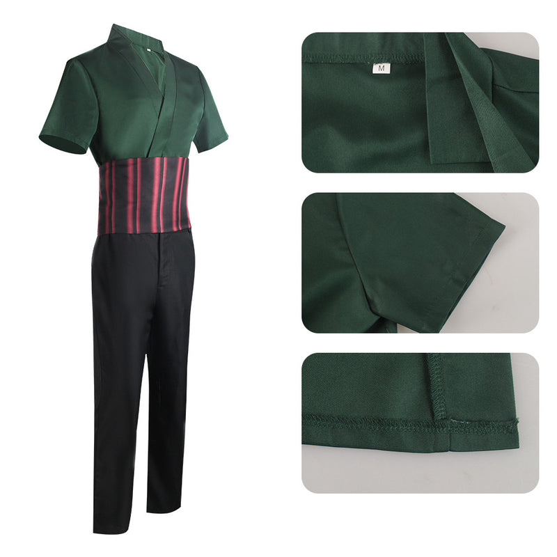 One Piece Roronoa Zoro Cosplay Costume Outfits Halloween Carnival Suit