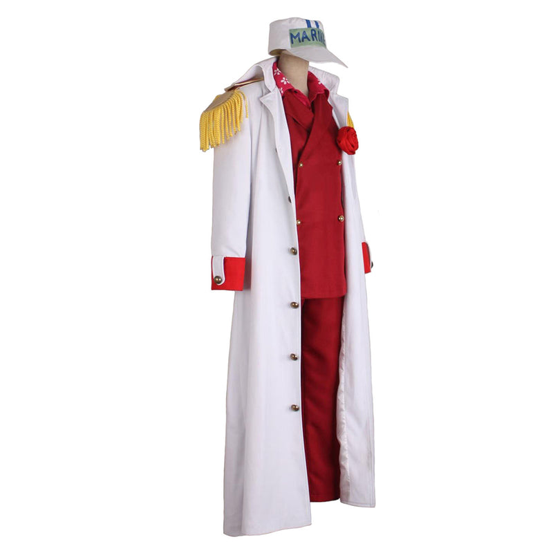 One Piece Sakazuki Cosplay Costume Outfits Halloween Carnival Party Disguise Suit