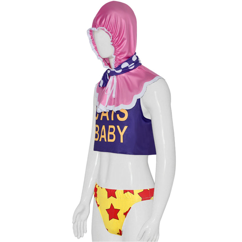 One Piece Senor Pink Cosplay Costume Outfits Halloween Carnival Suit