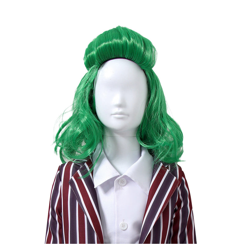 Oompa-Loompa Cosplay Wig Heat Resistant Synthetic Hair Carnival Halloween Party Props