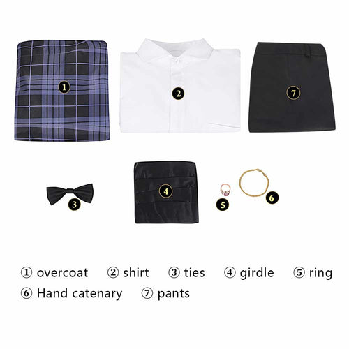 Oswald Chesterfield Cobblepot Penguin Cosplay Costume Outfits Halloween Carnival Suit