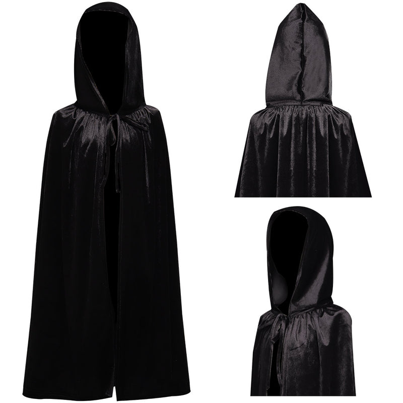 Outfits Halloween Carnival Party Disguise Suit Fancy Cosplay Costumes Kids Hooded Robe Cosutme Cape