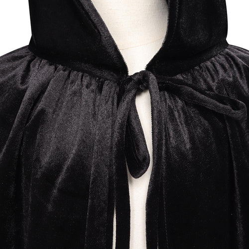 Outfits Halloween Carnival Party Disguise Suit Fancy Cosplay Costumes Kids Hooded Robe Cosutme Cape