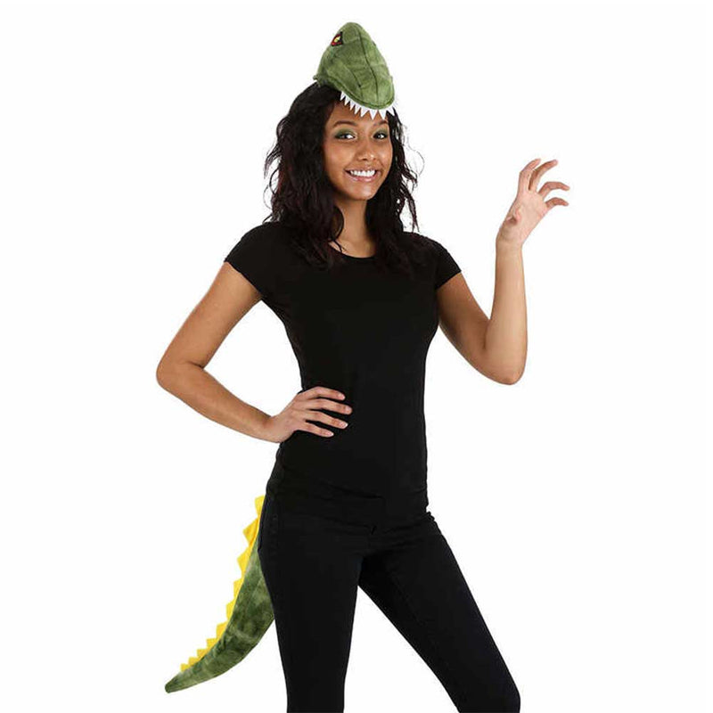 Outfits Halloween Carnival Suit Halloween Children‘s Day Stage Performance Birthday Party Cosplay Clothes Dinosaur Headset Tail Dress up Costume