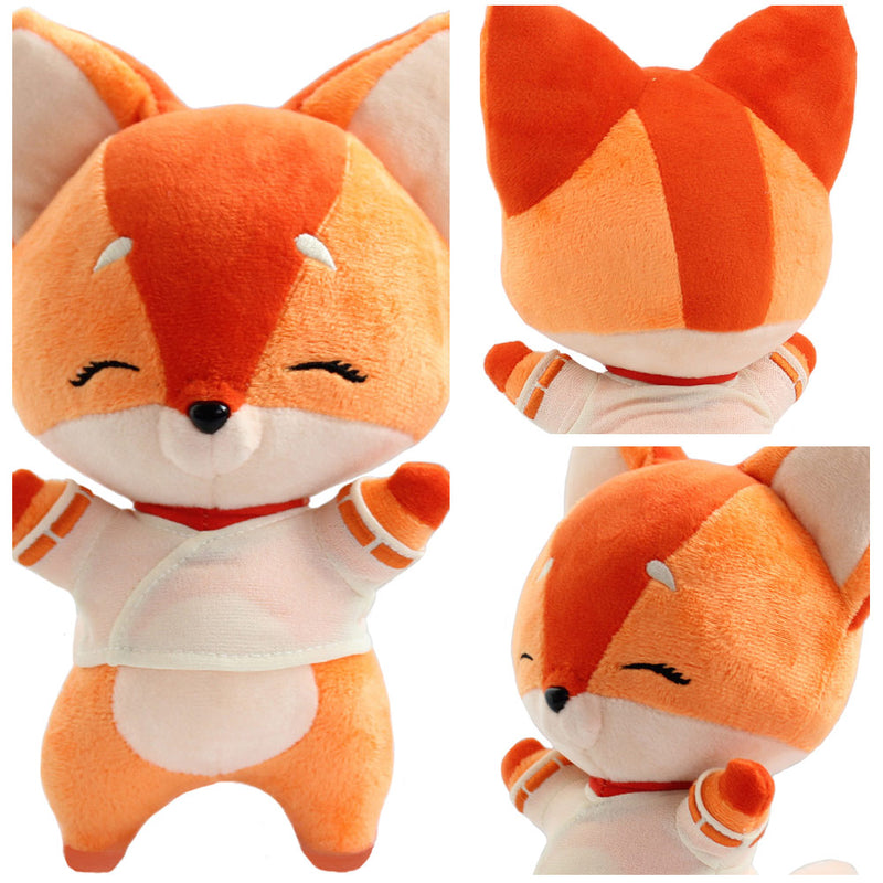 OW Kiriko Fox Cosplay Plush Toys Cartoon Soft Stuffed Dolls Mascot Birthday Xmas Gift