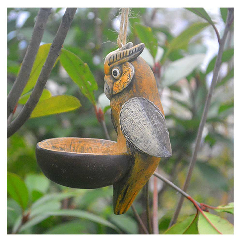 Owl Hummingbird Feeders For Outdoors Hanging Iron Wild Bird Feeder Parrot Parakeets Accessories Backyard Garden Decor Gift