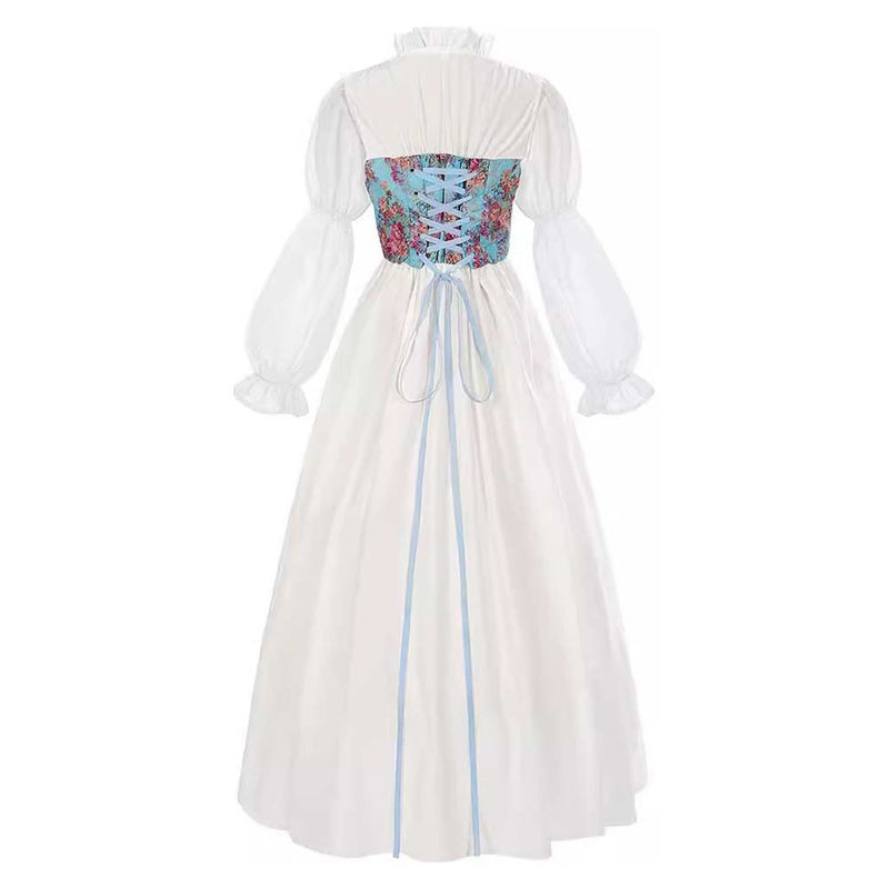 Palace style medieval retro dress Cosplay Costume Outfits Halloween Carnival Suit