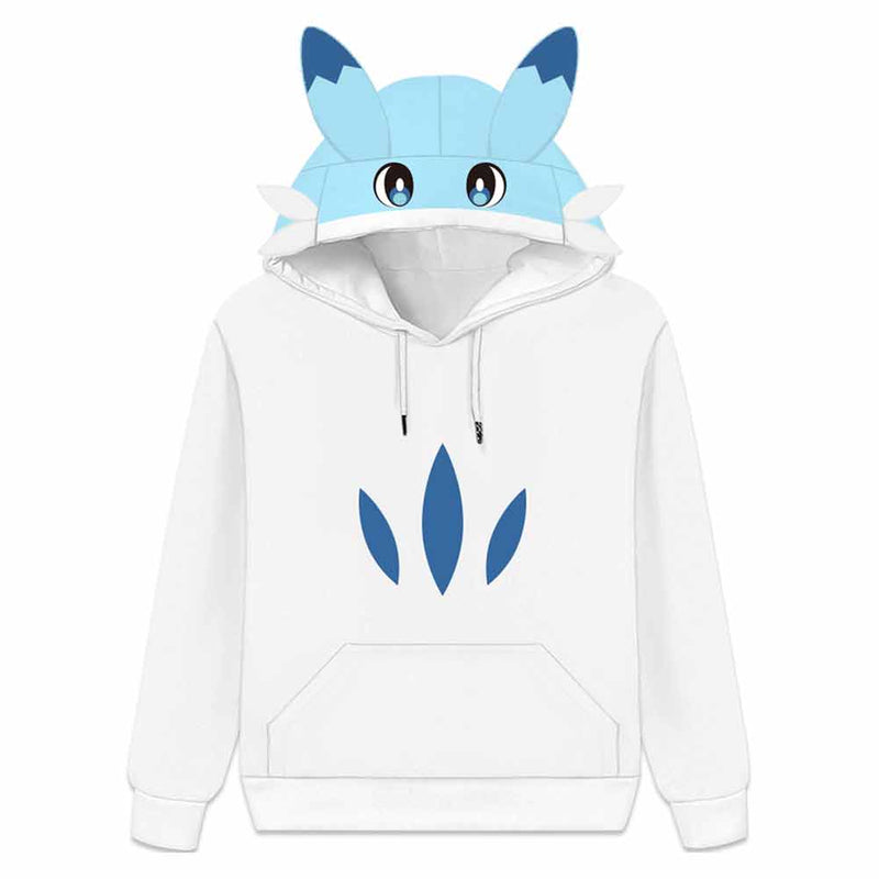 Palword Cosplay Hoodie 3D Printed Hooded Sweatshirt Men Women Casual Streetwear Pullover