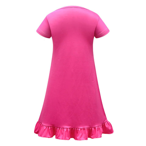 Peach Nightgown Cosplay Costume Outfits Halloween Carnival Party Disguise Suit