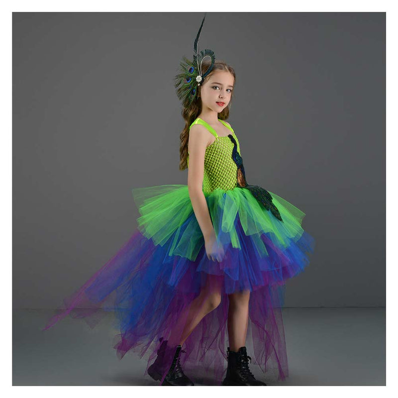 peacock Cosplay Costume Outfits Halloween Carnival Suit