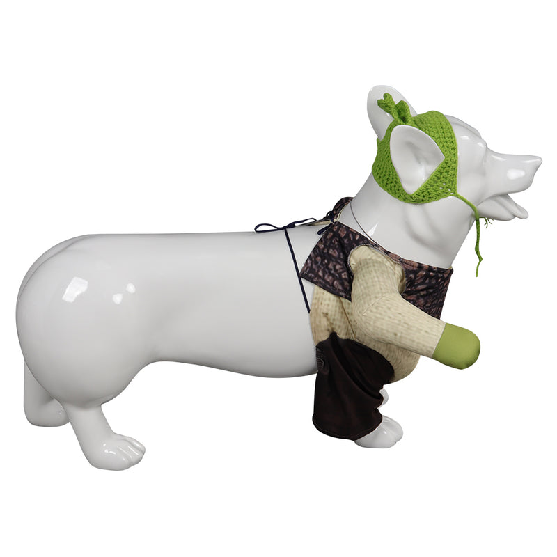 Pet Dog Clothes Cosplay Costume Outfits Halloween Carnival Party Suit Shrek