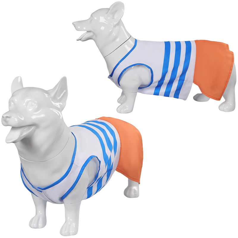 Pet Dog Clothes Nami Cos Cosplay Costume Outfits Halloween Carnival Suit One Piece