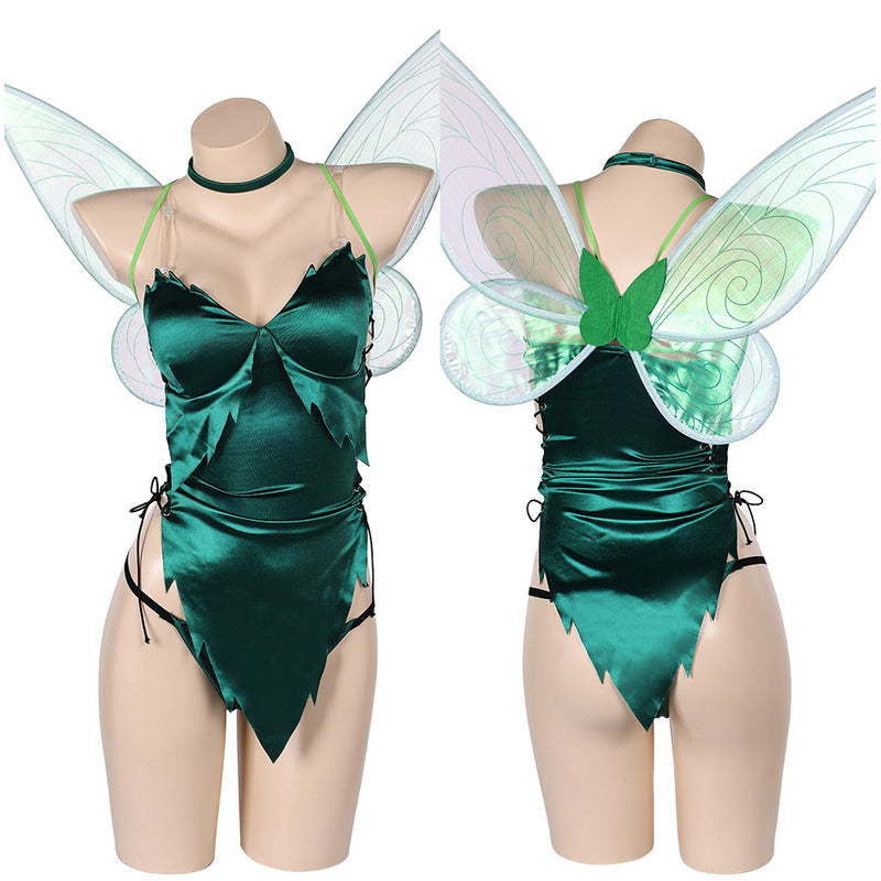 Peter Pan TINKER BELL Cosplay Costume Outfits Halloween Carnival Suit COS