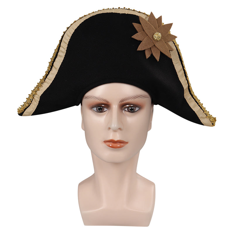 Peter Pan Wendy Captain Hook Cosplay Pirate Hat Cap Halloween Carnival Party Disguise Costume Accessories Prop