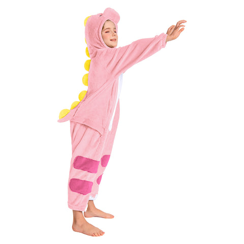 Pink Dinosaur - child animal series onesie - OLAOLA Original designr