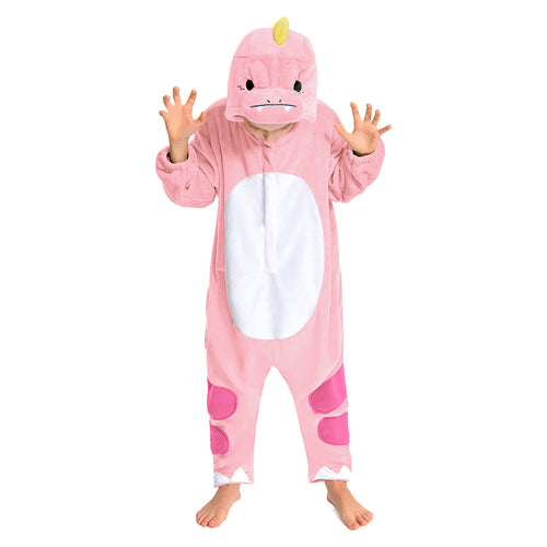 Pink Dinosaur - child animal series onesie - OLAOLA Original designr