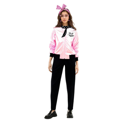 Pink Ladies Cosplay Costume Outfits Halloween Carnival Suit