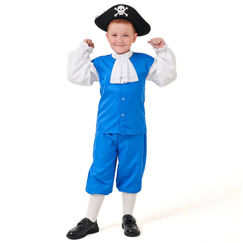 Pirate Captain Cosplay Costume Outfits Halloween Carnival Suit