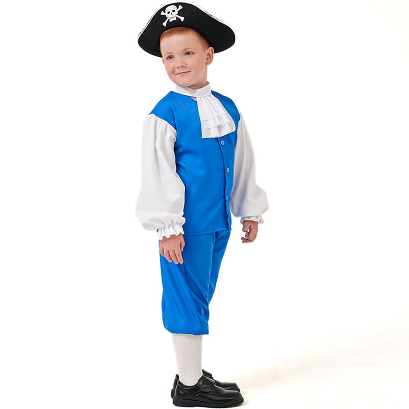 Pirate Captain Cosplay Costume Outfits Halloween Carnival Suit