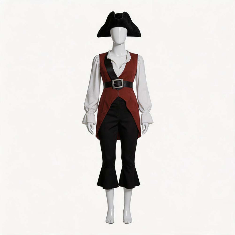 Pirates of the Caribbean  Cosplay Costume For Adult Man Female Halloween Costume