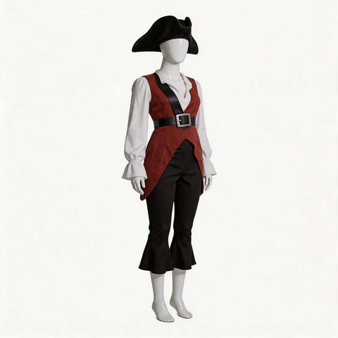 Pirates of the Caribbean  Cosplay Costume For Adult Man Female Halloween Costume