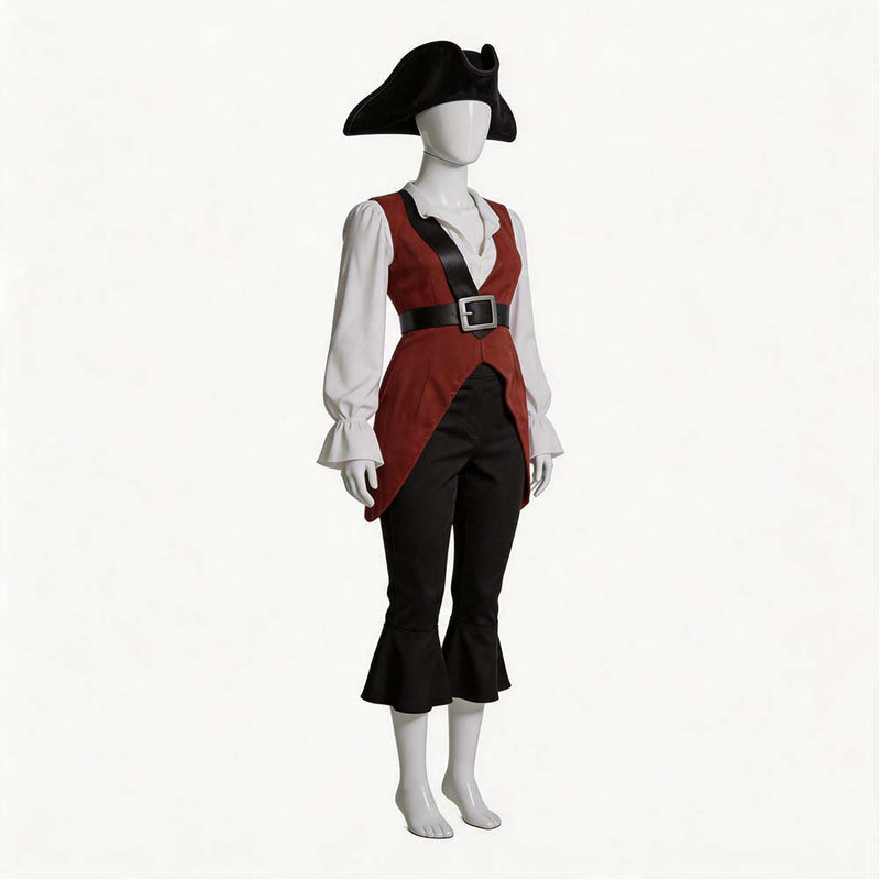 Pirates of the Caribbean  Cosplay Costume For Adult Man Female Halloween Costume