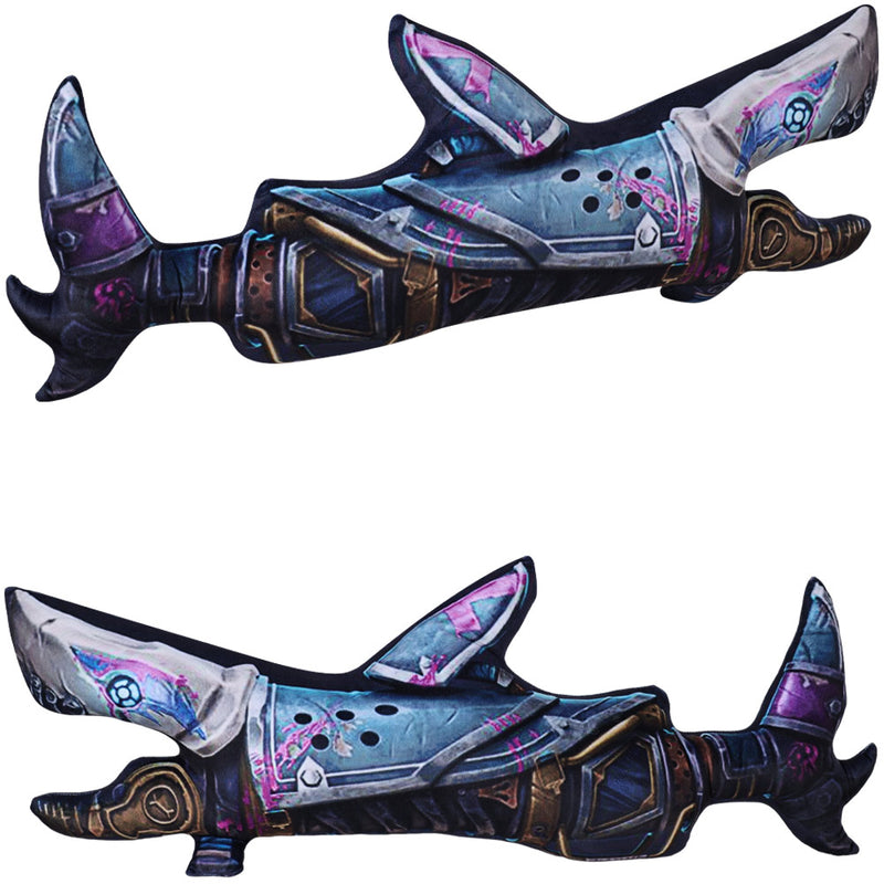 Plush Pillow Halloween Carnival Costume Accessories shark cannon LOL Jinx