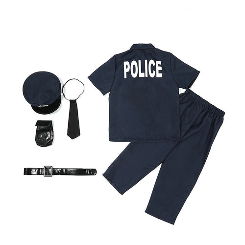 police professional uniform Cosplay Costume Outfits Halloween Carnival Suit