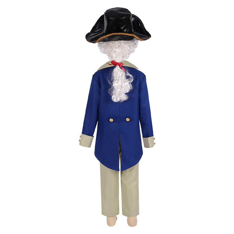 President George Washington Cosplay Costume Outfits Halloween Carnival Suit