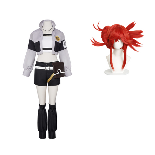 GACHIAKUTA Riyo Reaper Cosplay Costume Halloween Carnival Party Suit