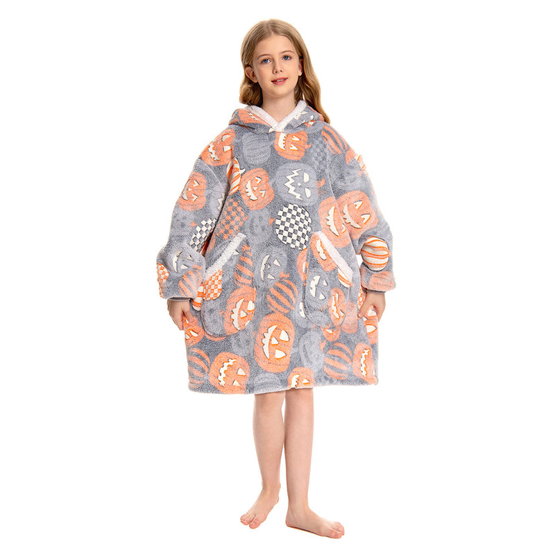 Pumpkin - child wearable blanket series - OLAOLA Original design