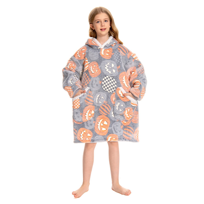 Pumpkin - child wearable blanket series - OLAOLA Original design