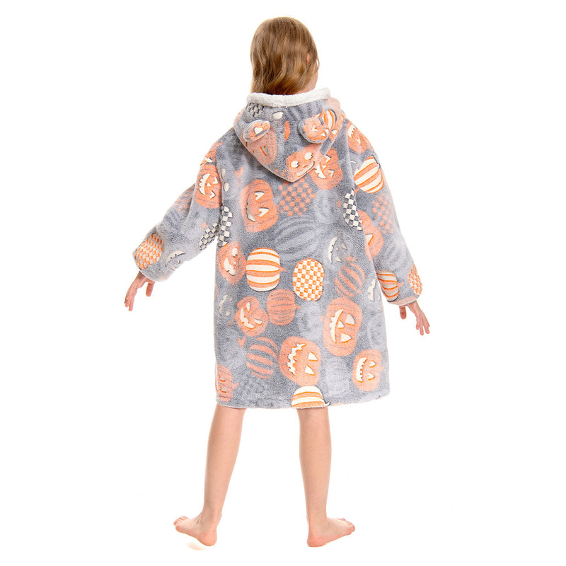 Pumpkin - child wearable blanket series - OLAOLA Original design