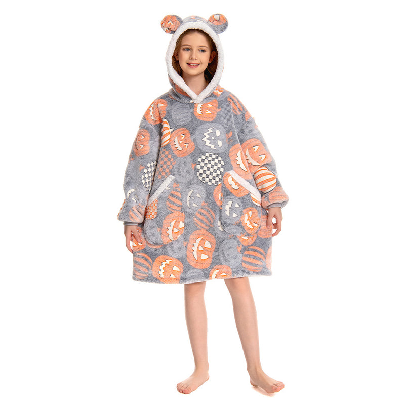 Pumpkin - child wearable blanket series - OLAOLA Original design