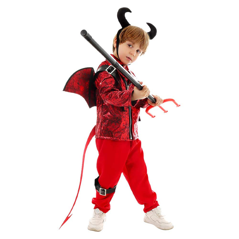 punk costume little devil Cosplay Costume Outfits Halloween Carnival Suit