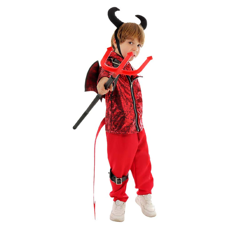 punk costume little devil Cosplay Costume Outfits Halloween Carnival Suit