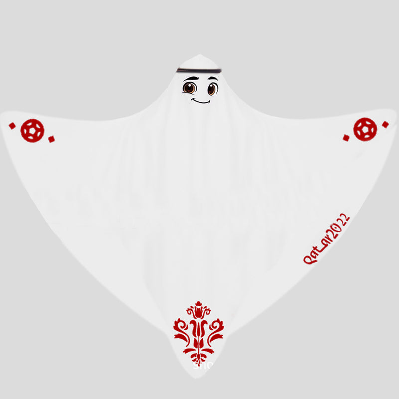 Qatar World Cup Mascot Cloak Robe Codplay Costume Halloween Carnival Suit